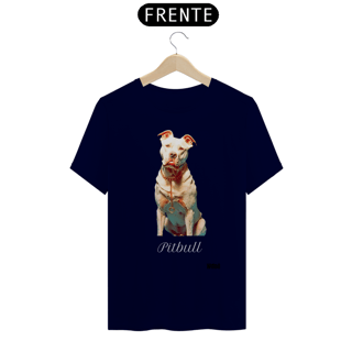 Nome do produto Camiseta Pitbull Branco / T-shirt Pitbull White