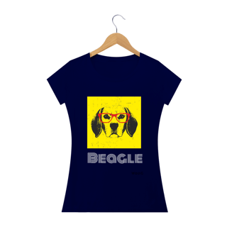 Nome do produto Beagle de oculos / t-shirt Women Beagle