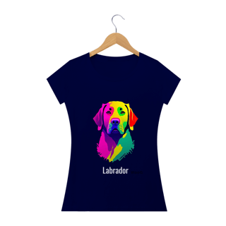 Nome do produto Pintura de Labrador / T-shirt Woman Labrador