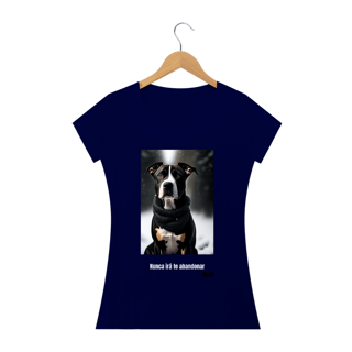 Nome do produto Cachorro Nunca irá te Abandonar / T-shirt Woman