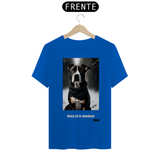 Nome do produto Cachorro Nunca ira te abandonar / T-shirt dog