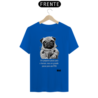 Nome do produto Pug Astronauta / T-shirt Pug