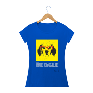 Nome do produto Beagle de oculos / t-shirt Women Beagle