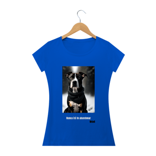 Nome do produto Cachorro Nunca irá te Abandonar / T-shirt Woman