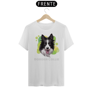 Nome do produto Camiseta Border Collie, pintura / T-shirt Border Collie 