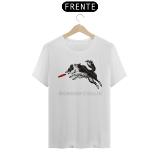 Nome do produto Camiseta Border Collie frisbee / T-shirt Border Collie