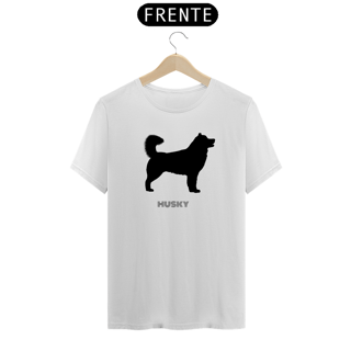 Nome do produto Camiseta sombra de Husky - T-shirt Husky