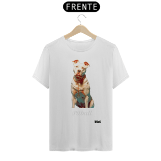 Nome do produto Camiseta Pitbull Branco / T-shirt Pitbull White