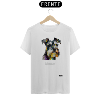 Nome do produto Schnauzer Pintura / T-shirt Schnauzer