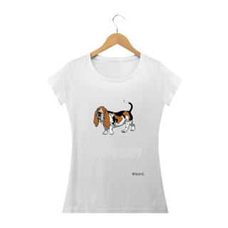 Nome do produto Camiseta Basset / T-shirt Women Basset