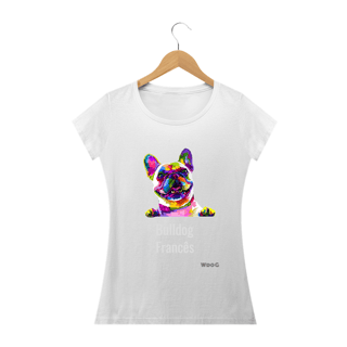 Nome do produto Camiseta Bulldog Francês / T-shirt Women Bulldog Francês