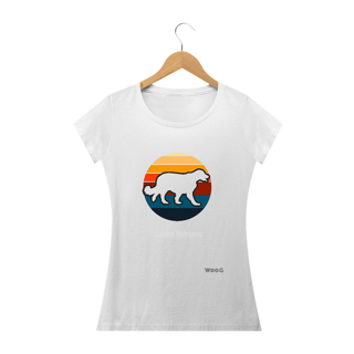 Nome do produto Camiseta Golden Retriever Vazado / t-shirt Women Golden