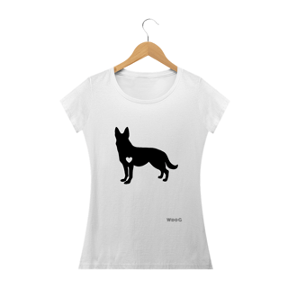 Nome do produto Pastor Alemão / T-shirt Women Pastor Alemão