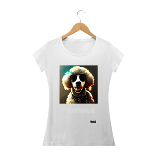 Nome do produto Poodle Rock / T-shirt Woman Poodle