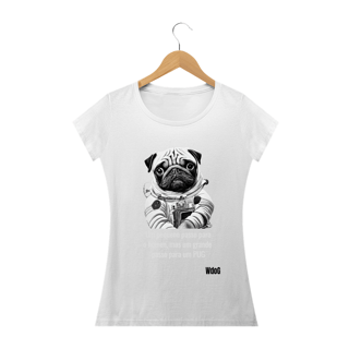 Nome do produto Astronauta Pug / T-shirt Woman Pug
