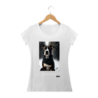 Nome do produto Cachorro Nunca irá te Abandonar / T-shirt Woman