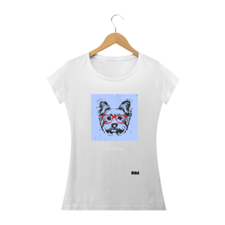 Nome do produto Yorkshire de Oculos / T-shirt Woman Yorkshire 