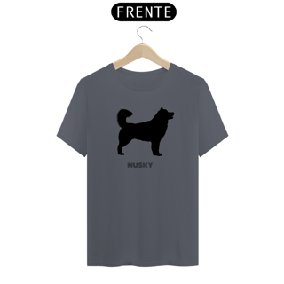 Nome do produto Camiseta sombra de Husky - T-shirt Husky