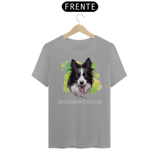 Nome do produto Camiseta Border Collie, pintura / T-shirt Border Collie 