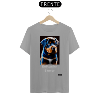Nome do produto Rottweiler é amor / T-shirt Rottweiler