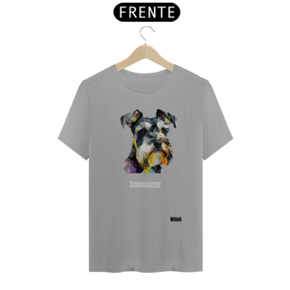 Nome do produto Schnauzer Pintura / T-shirt Schnauzer