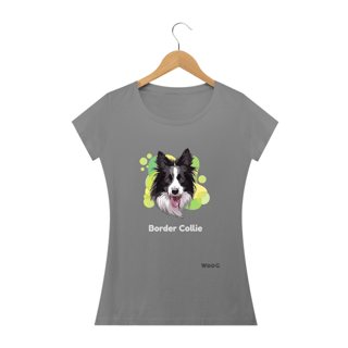 Nome do produto Camiseta Border Collie / T-shirt Women Border Collie