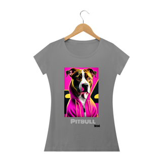 Nome do produto Pitbull de casaco / T-shirt Woman Pitbull