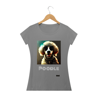 Nome do produto Poodle Rock / T-shirt Woman Poodle