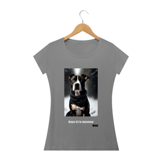 Nome do produto Cachorro Nunca irá te Abandonar / T-shirt Woman