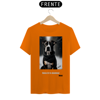 Nome do produto Cachorro Nunca ira te abandonar / T-shirt dog