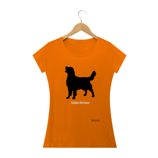 Nome do produto Golde Retriever sombra / T-shirt Women Golden Retriever 