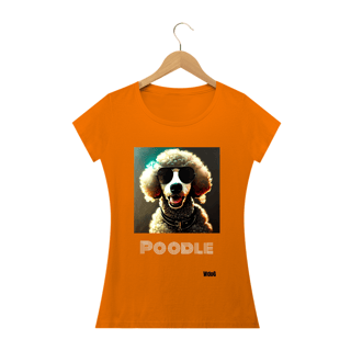 Nome do produto Poodle Rock / T-shirt Woman Poodle