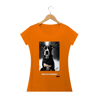 Nome do produto Cachorro Nunca irá te Abandonar / T-shirt Woman