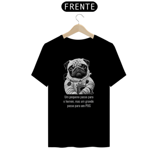 Nome do produto Pug Astronauta / T-shirt Pug