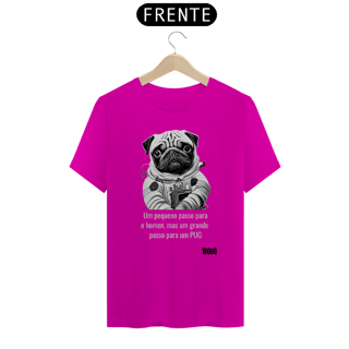 Nome do produto Pug Astronauta / T-shirt Pug