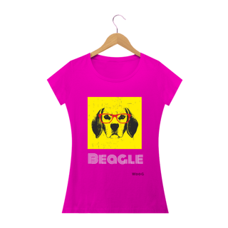 Nome do produto Beagle de oculos / t-shirt Women Beagle