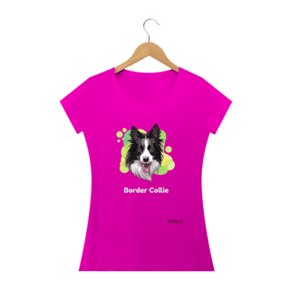 Nome do produto Camiseta Border Collie / T-shirt Women Border Collie