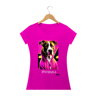 Nome do produto Pitbull de casaco / T-shirt Woman Pitbull