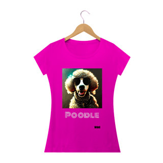 Nome do produto Poodle Rock / T-shirt Woman Poodle