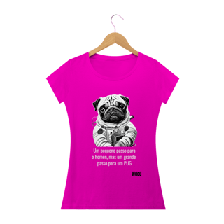 Nome do produto Astronauta Pug / T-shirt Woman Pug