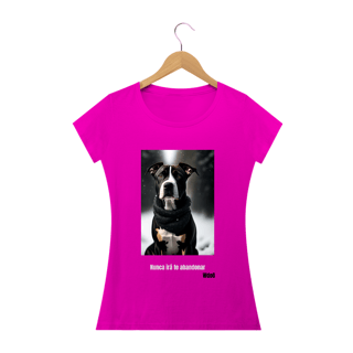 Nome do produto Cachorro Nunca irá te Abandonar / T-shirt Woman