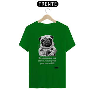 Nome do produto Pug Astronauta / T-shirt Pug