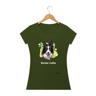 Nome do produto Camiseta Border Collie / T-shirt Women Border Collie