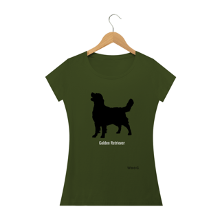 Nome do produto Golde Retriever sombra / T-shirt Women Golden Retriever 