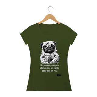 Nome do produto Astronauta Pug / T-shirt Woman Pug