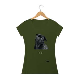 Nome do produto Pug Observador / T-shirt Woman Pug