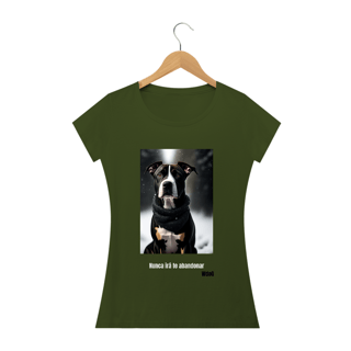 Nome do produto Cachorro Nunca irá te Abandonar / T-shirt Woman