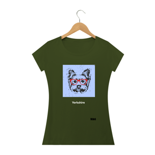 Nome do produto Yorkshire de Oculos / T-shirt Woman Yorkshire 
