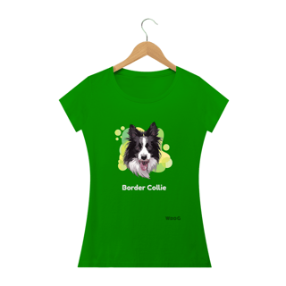 Nome do produto Camiseta Border Collie / T-shirt Women Border Collie