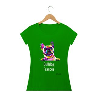 Nome do produto Camiseta Bulldog Francês / T-shirt Women Bulldog Francês